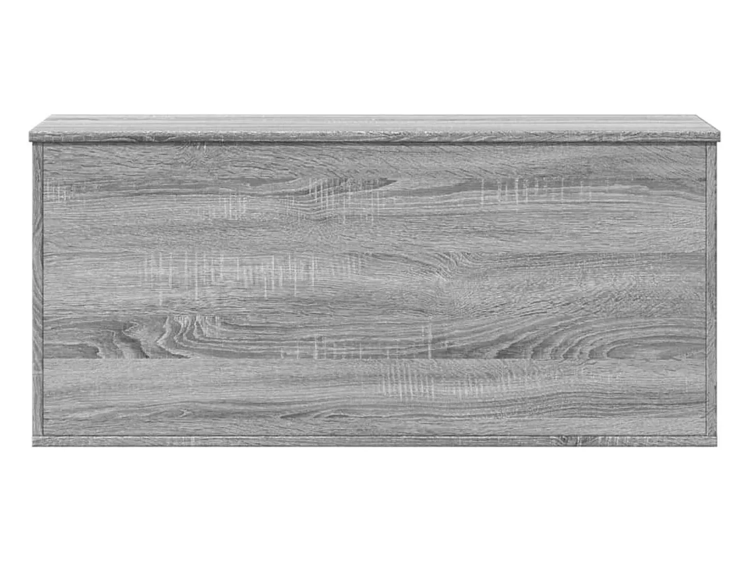 Caixa de arrumação 100x42x46 cm derivados madeira cinza sonoma PT676854