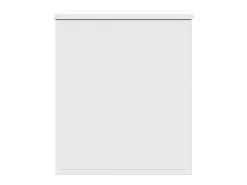 Caixa de arrumação 40x42x46 cm derivados de madeira branco PT725722