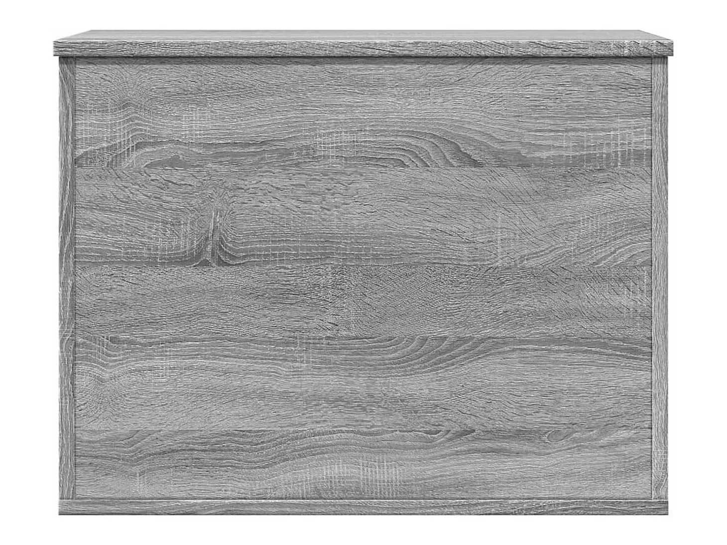 Caixa de arrumação 60x42x46 cm derivados madeira cinza sonoma