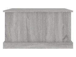 Caixa de arrumação 70x40x38 cm derivados madeira cinza sonoma