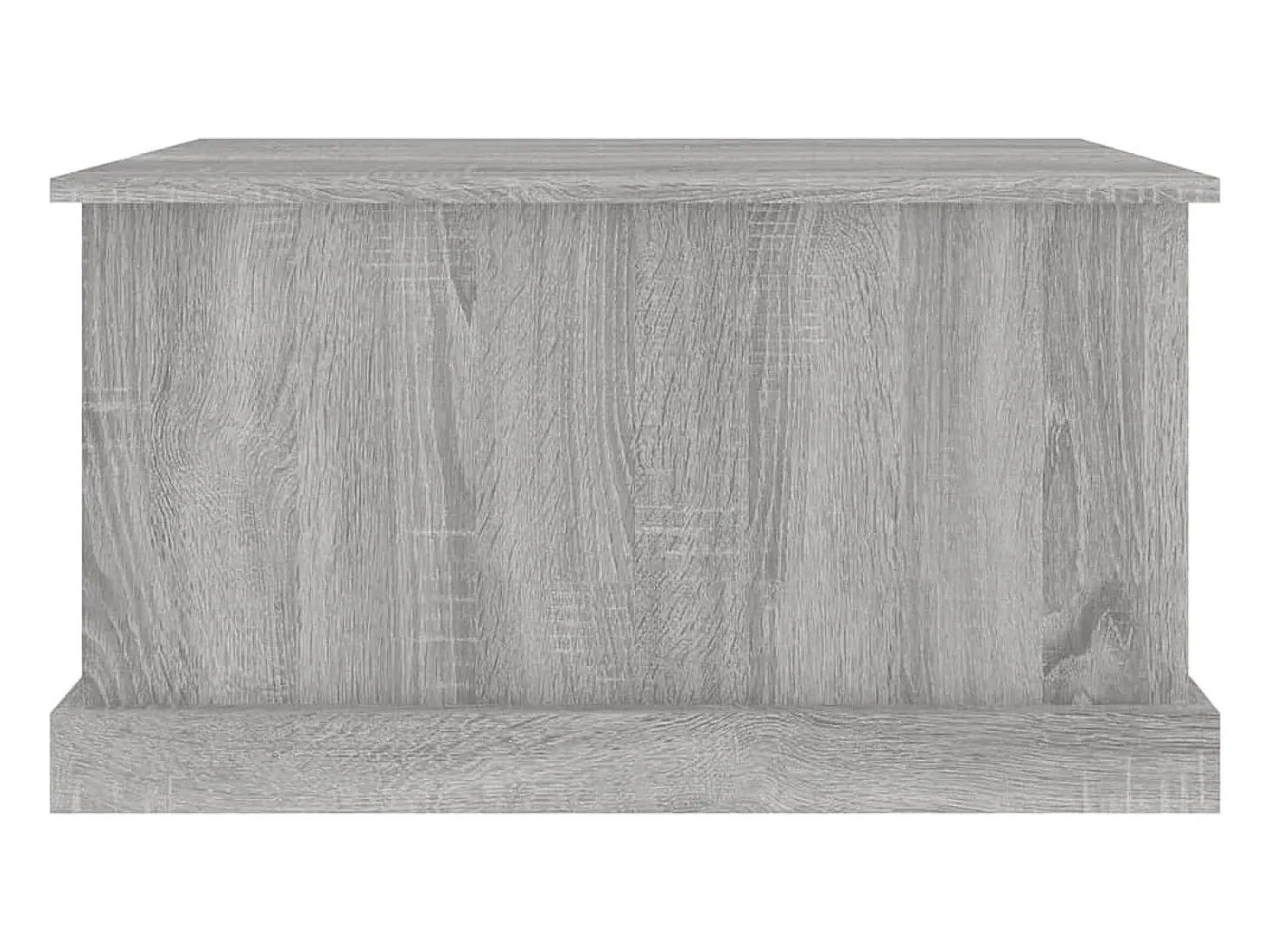 Caixa de arrumação 70x40x38 cm derivados madeira cinza sonoma