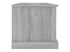 Caixa de arrumação 70x40x38 cm derivados madeira cinza sonoma