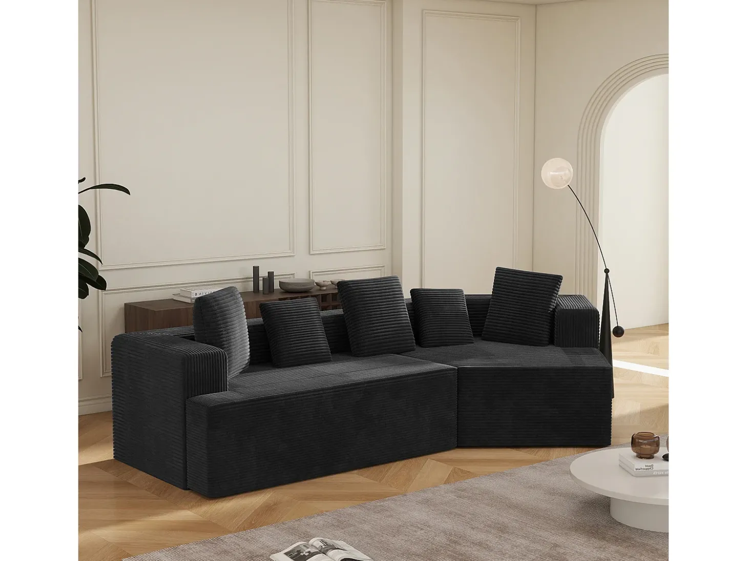 Cama acolchoada para adulto 180 x 1427 cm, sem cabeceira, com faixa LED (monocromática), base com suspensão hidráulica, bege.