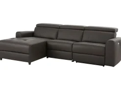Capena | Sofá Chaise Lounge de 3 lugares Elétrico Esquerdo