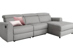 Capena | Sofá Chaise Lounge 3 Lugares R
