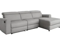 Capena | Sofá Chaise Lounge 3 Lugares R