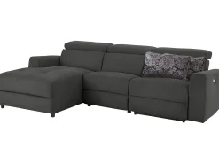 Capena | Sofá Chaise Lounge de 3 lugares Esquerda Eléctrica