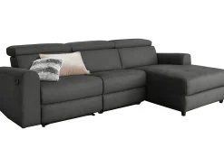 Capena | Sofá Chaise Lounge 3 Lugares R