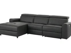 Capena | Sofá Chaise Lounge de 3 lugares Elétrico Esquerdo