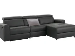 Capena | Sofá de 3 lugares com chaise longue R