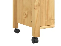 Carrinho de cozinha MONZA 84x40x88,5 cm madeira de pinho maciça