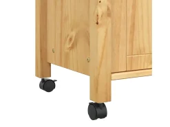 Carrinho de cozinha MONZA 84x40x88,5 cm madeira de pinho maciça