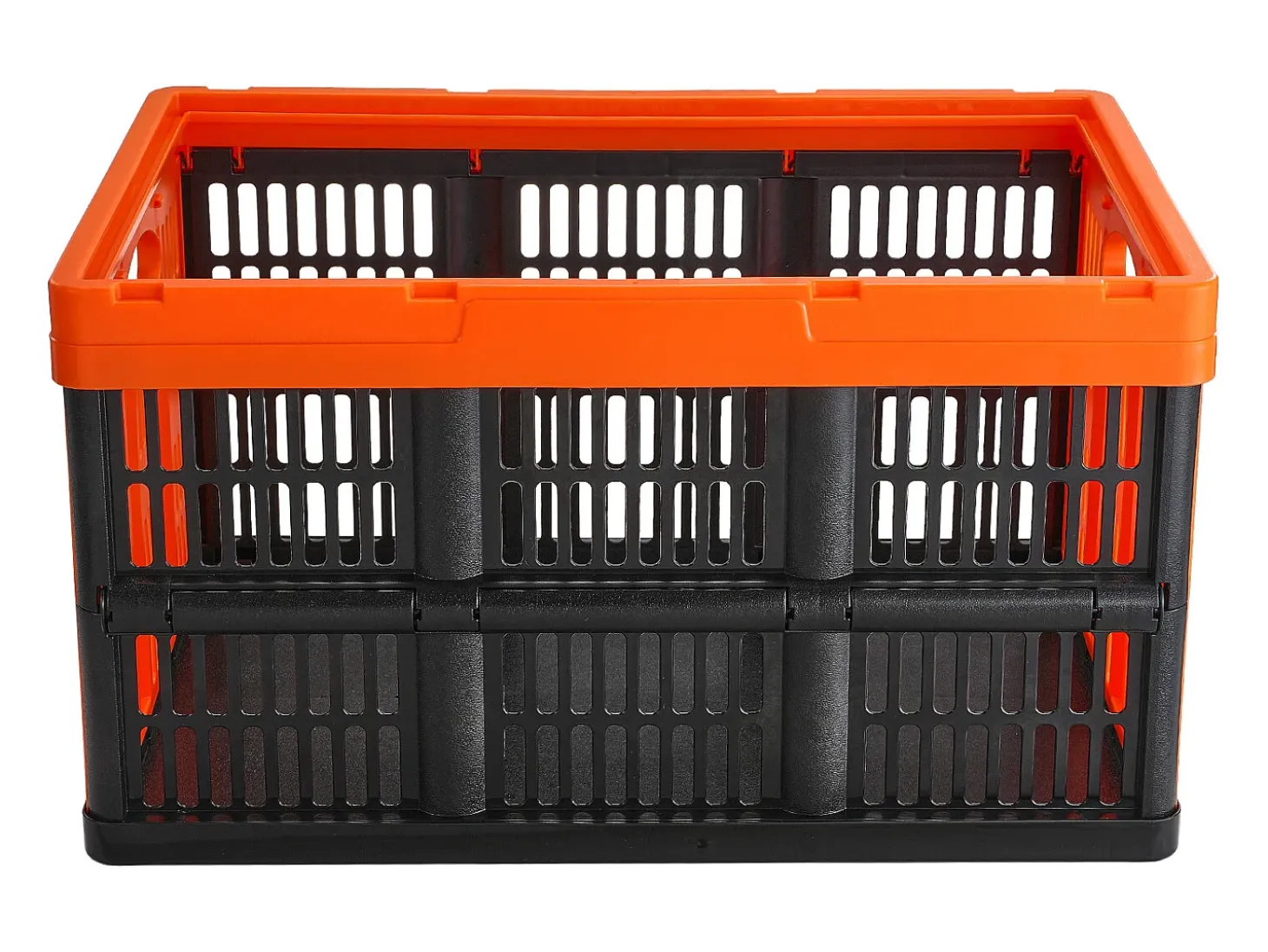 Cestas de Armazenamento SucceBuy Dobráveis, 45 L, Plástico Dobrável, Lote de 3, Empilháveis - Solução Prática para Organizar e Guardar Pertences
