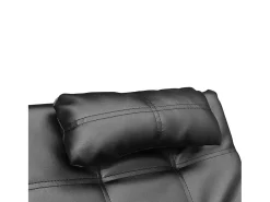 Chaise longue com almofada couro artificial preto PT294934
