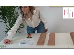 CLARA - Mesa consola branca fina extensível de 25 cm a 2 metros - extensões integradas - até 8 pessoas - envio gratuito