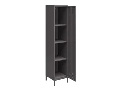 Cómoda com 6 gavetas em MDF azul marinho