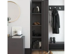 Cómoda com 6 gavetas em MDF azul marinho