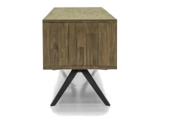 Cómoda 160x55x45 cm castanha massa masl01