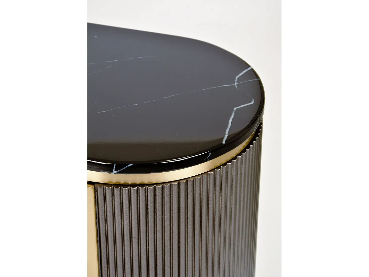 Cómoda 200x60x40 cm cinza escuro estilosa st382a
