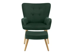 Coco | Poltrona em verde escuro