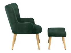 Coco | Poltrona em verde escuro