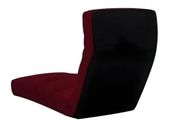 Colchão dobrável couro artificial vermelho tinto PT849913