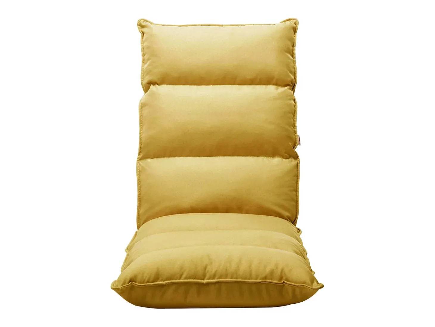 Colchão dobrável tecido amarelo mostarda PT113545