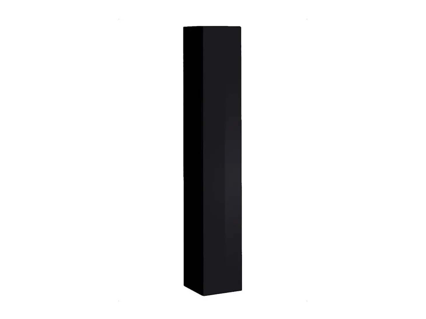 Coluna suspensa na cor preta para sala da coleção SWITCH.