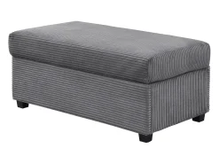 Combinação de sofá moderno 184x84.5x85.5cm - com apoio de pés removível e iluminação LED - com bolsos laterais - combinação livre - Cinza