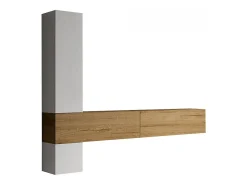 Composição da parede da sala A113 L.268 H.214 D.39.2