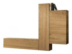 Composição da parede da sala A112 L.254 H.173.6 P.39.2