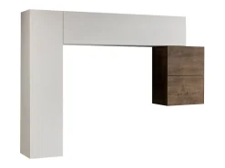 Composição da parede da sala A25 W.204 H.173.6 P.39.2