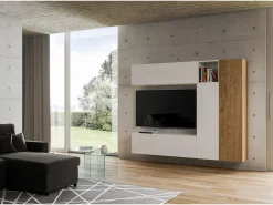 Composição da parede da sala H18 L.214 H.173.6 P.39.2