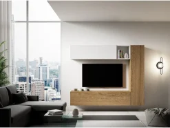 Composição da parede da sala A14 L.214 H.173.6 P.39.2