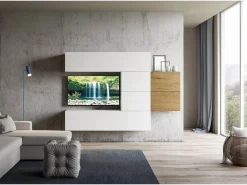 Composição da parede da sala A24 L.234 H.160 P.39.2