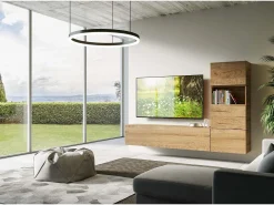 Composição da parede da sala A09 L.234 H.160 D.39.2