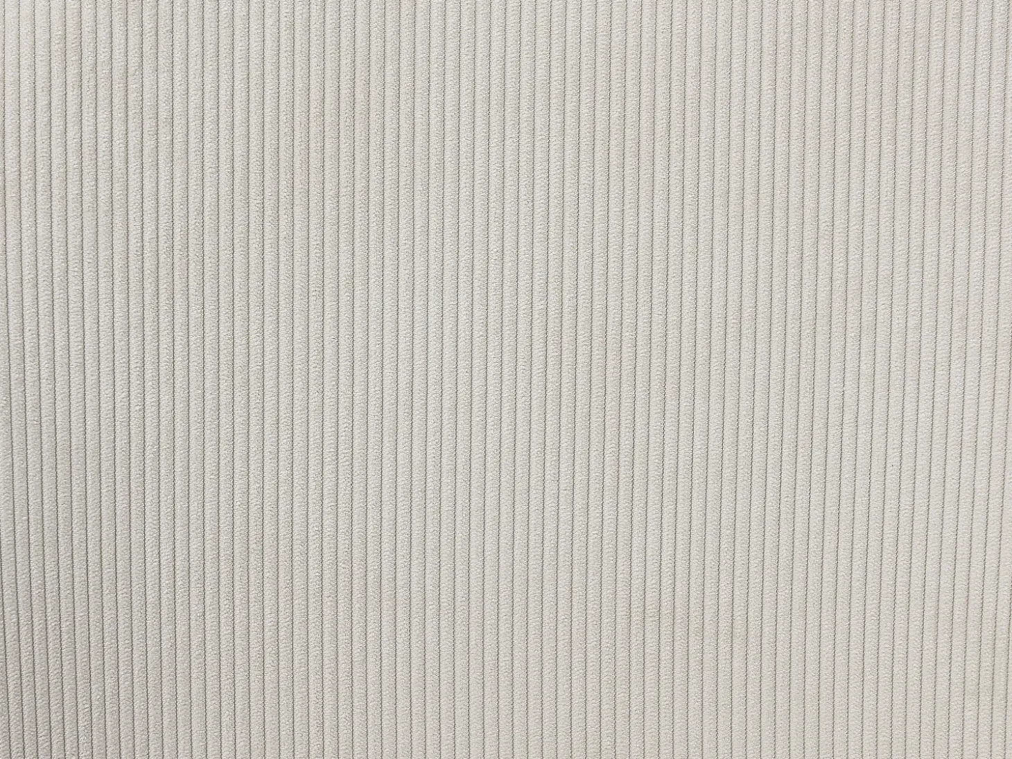 Conjunto de 2 bancos altos veludo canelado e metal, altura regulável cor creme - MASURIE