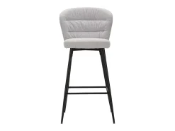 Conjunto de 2 Bancos Altos VKH432, Cinzento, 52x59x108 cm, Kendra Home