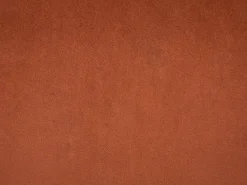 Conjunto de 2 bancos altos veludo e metal, altura ajustável, terracota - ELEANA