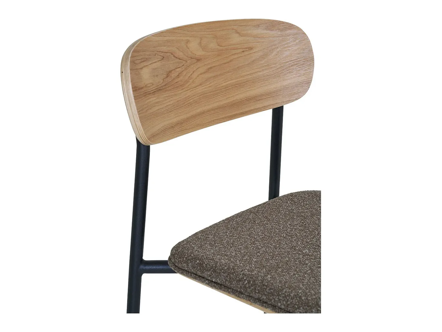 Conjunto de 2 Bancos Altos Estepona, Castanho, 49x42,5x95 cm, Kendra Home