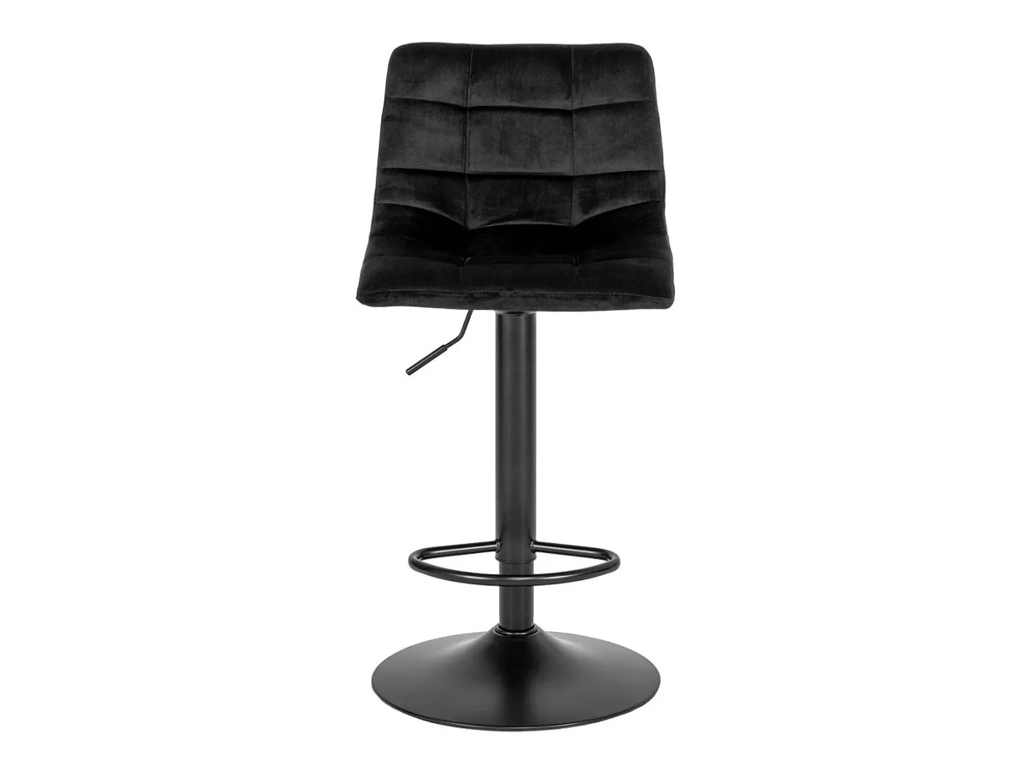 Conjunto de 2 Bancos Altos Middelfart, Preto, 43x43x108 cm, Kendra Home