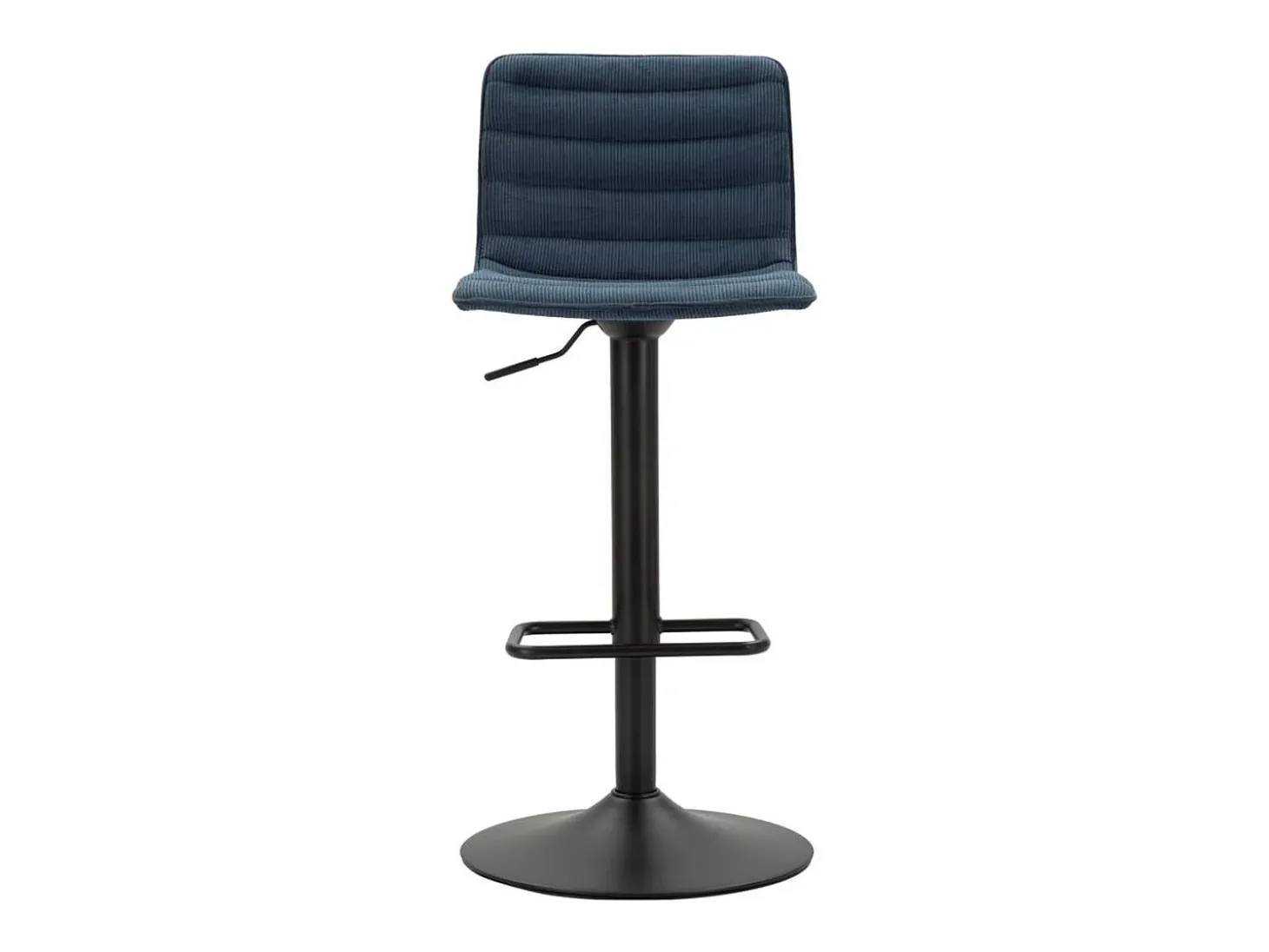Conjunto de 2 Bancos Altos VKH445, Preto, 43x49,5x85,5 cm, Kendra Home
