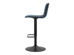 Conjunto de 2 Bancos Altos VKH445, Preto, 43x49,5x85,5 cm, Kendra Home