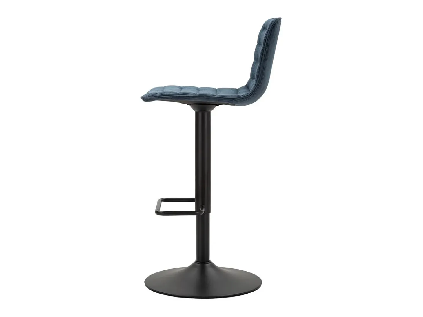 Conjunto de 2 Bancos Altos VKH445, Preto, 43x49,5x85,5 cm, Kendra Home
