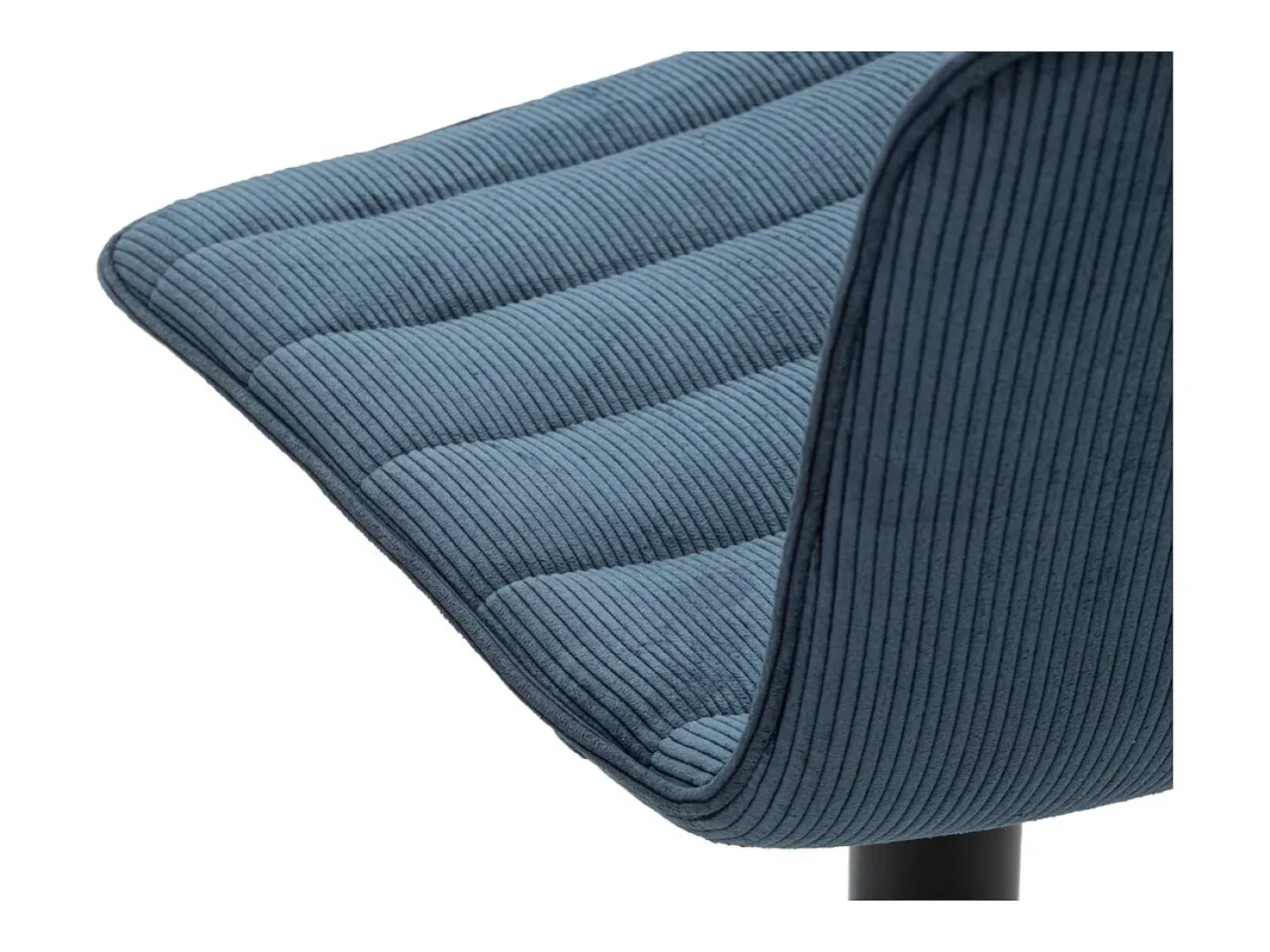 Conjunto de 2 Bancos Altos VKH445, Preto, 43x49,5x85,5 cm, Kendra Home