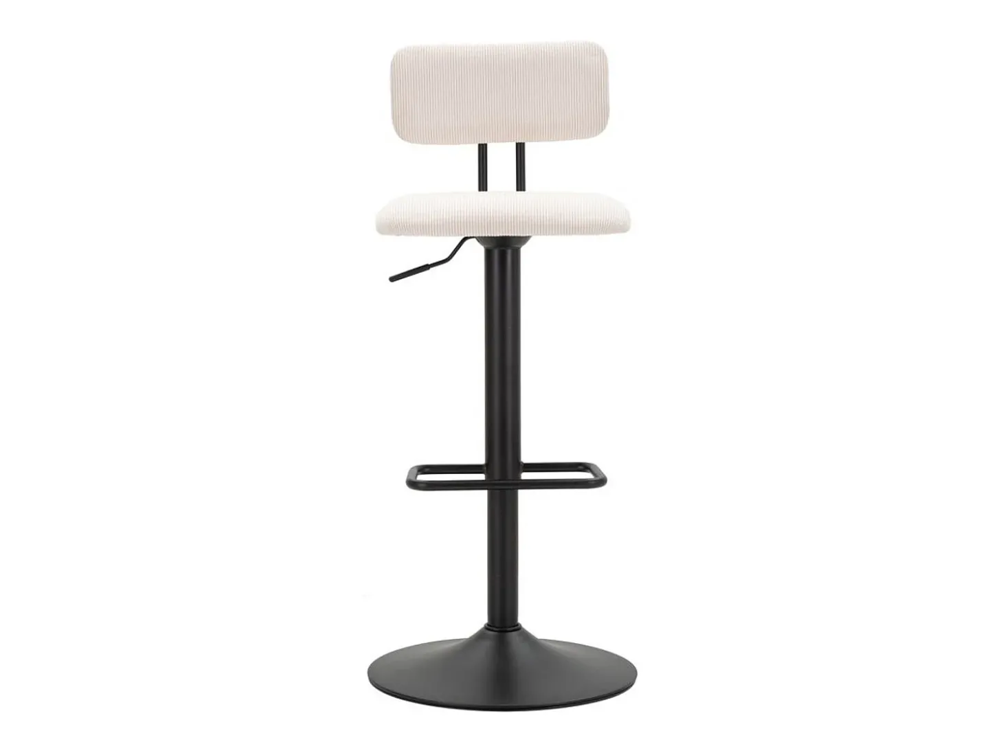 Conjunto de 2 Bancos Altos VKH446, Branco, 41x47,5x85 cm, Kendra Home
