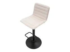 Conjunto de 2 Bancos Altos VKH444, Branco, 43x49,5x85,5 cm, Kendra Home