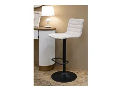 Conjunto de 2 Bancos Altos VKH444, Branco, 43x49,5x85,5 cm, Kendra Home