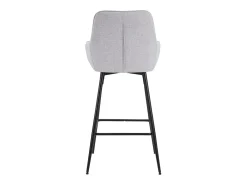Conjunto de 2 Bancos Altos VKH434, Cinzento, 55x55x109 cm, Kendra Home