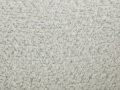 Conjunto de 2 bancos altos em tecido bouclé, altura ajustável, branco e preto - JELSA